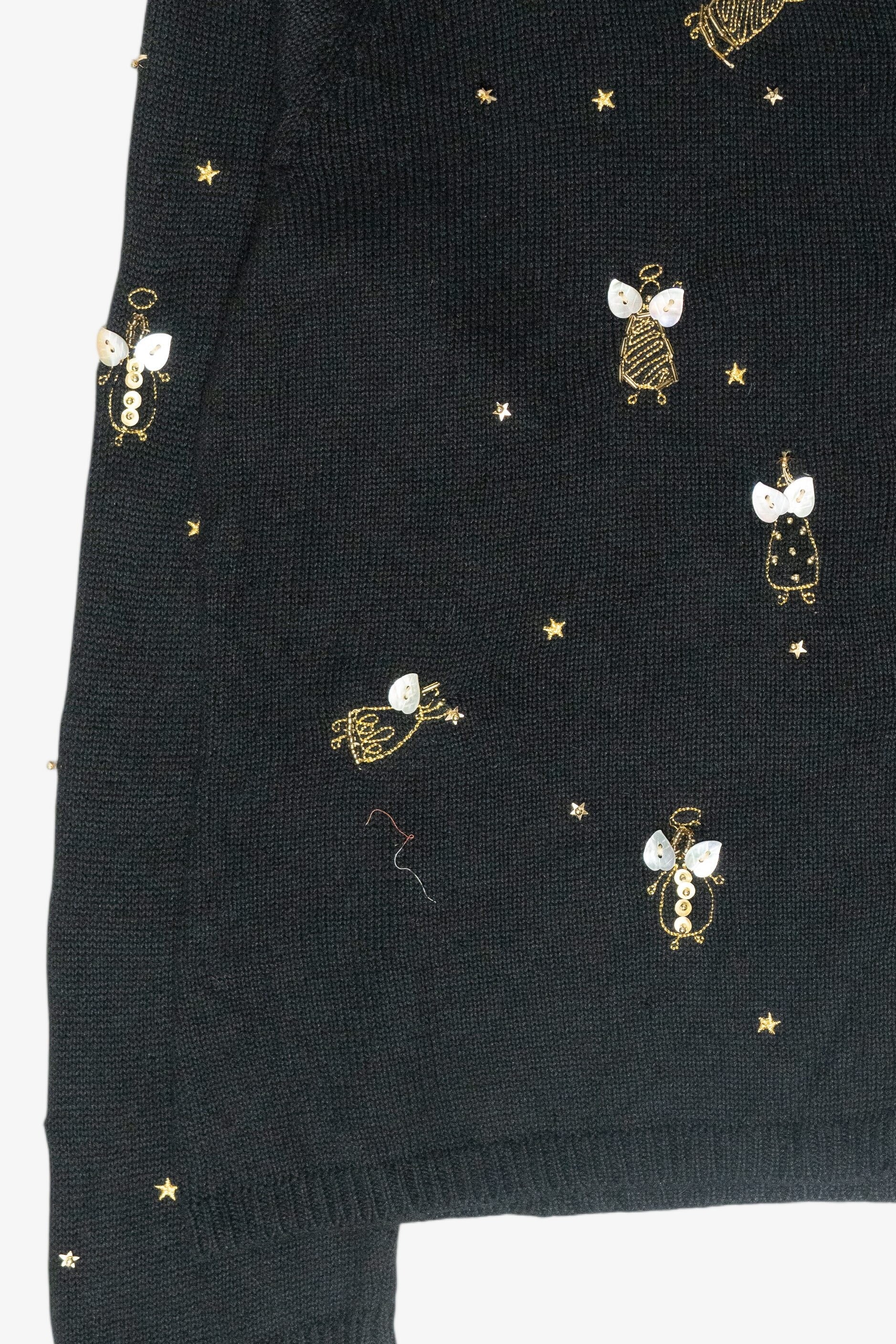 Mini Angels Vintage Ugly Christmas Cardigan (2000s)