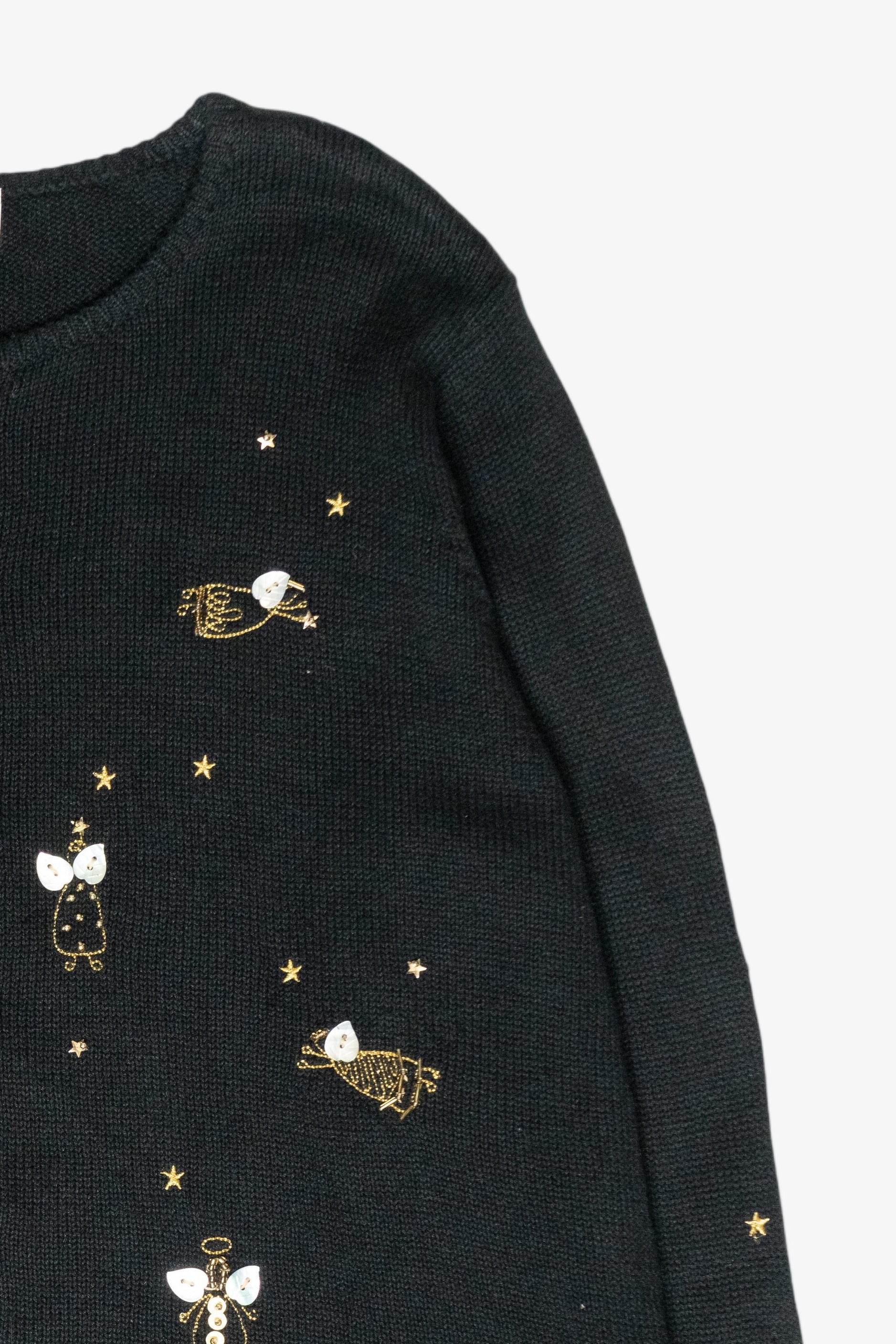 Mini Angels Vintage Ugly Christmas Cardigan (2000s)