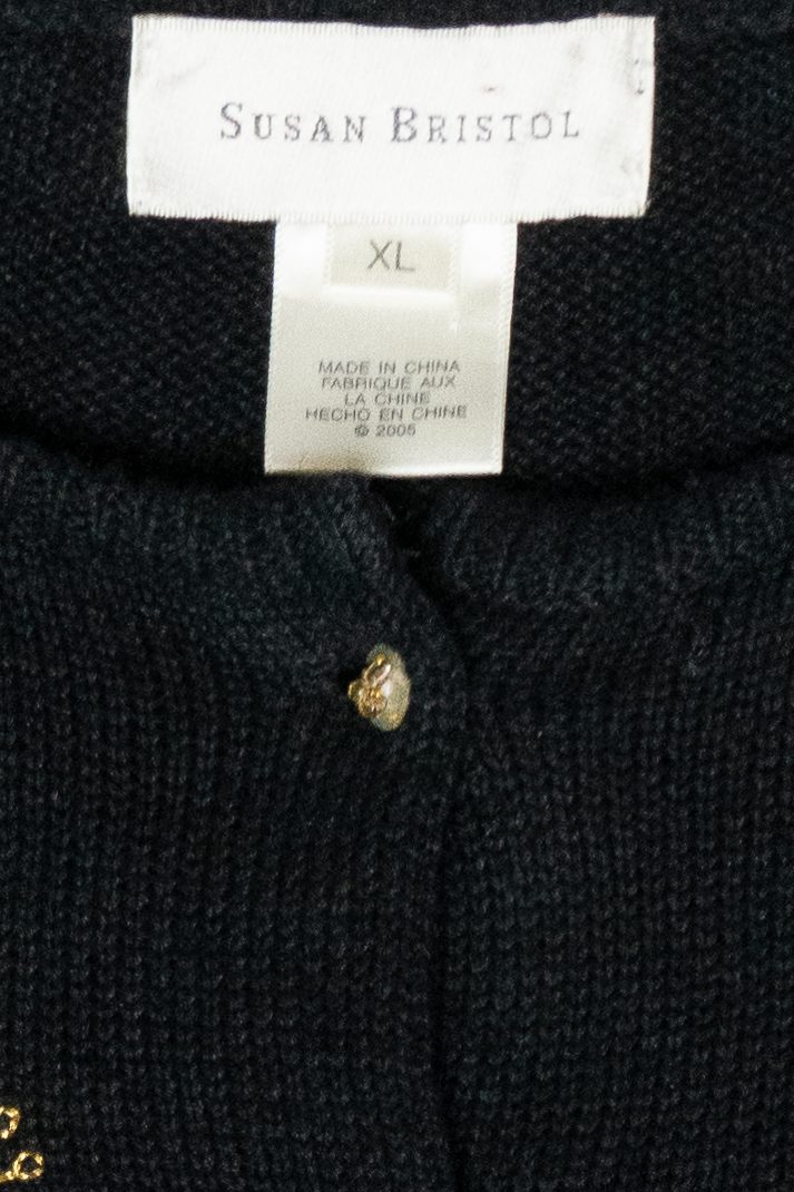 Mini Angels Vintage Ugly Christmas Cardigan (2000s)