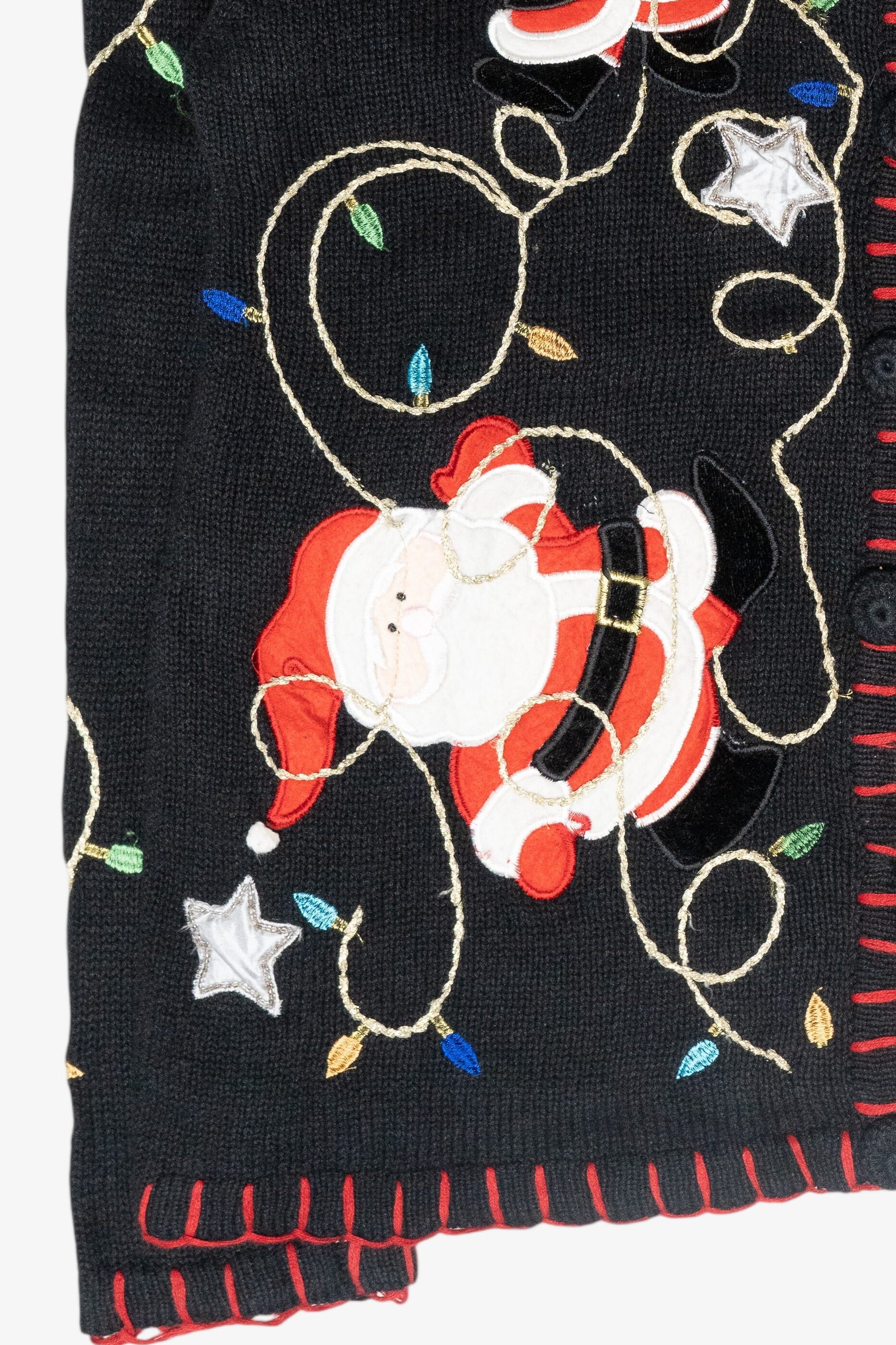 Silly Santas Vintage Ugly Christmas Sweater (2000s)