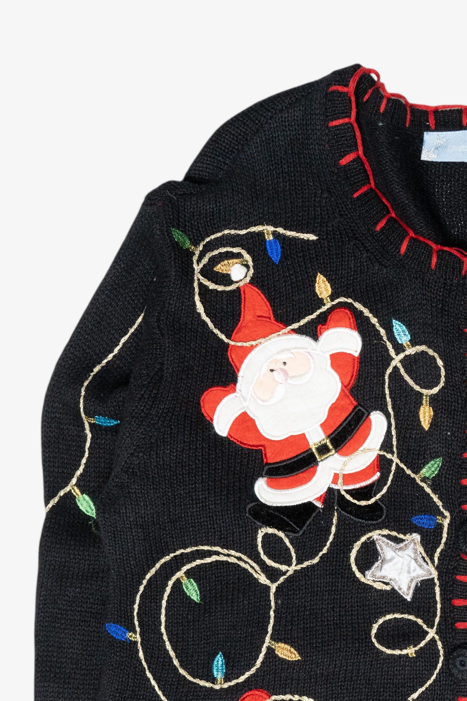 Silly Santas Vintage Ugly Christmas Sweater (2000s)