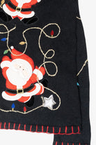 Silly Santas Vintage Ugly Christmas Sweater (2000s)