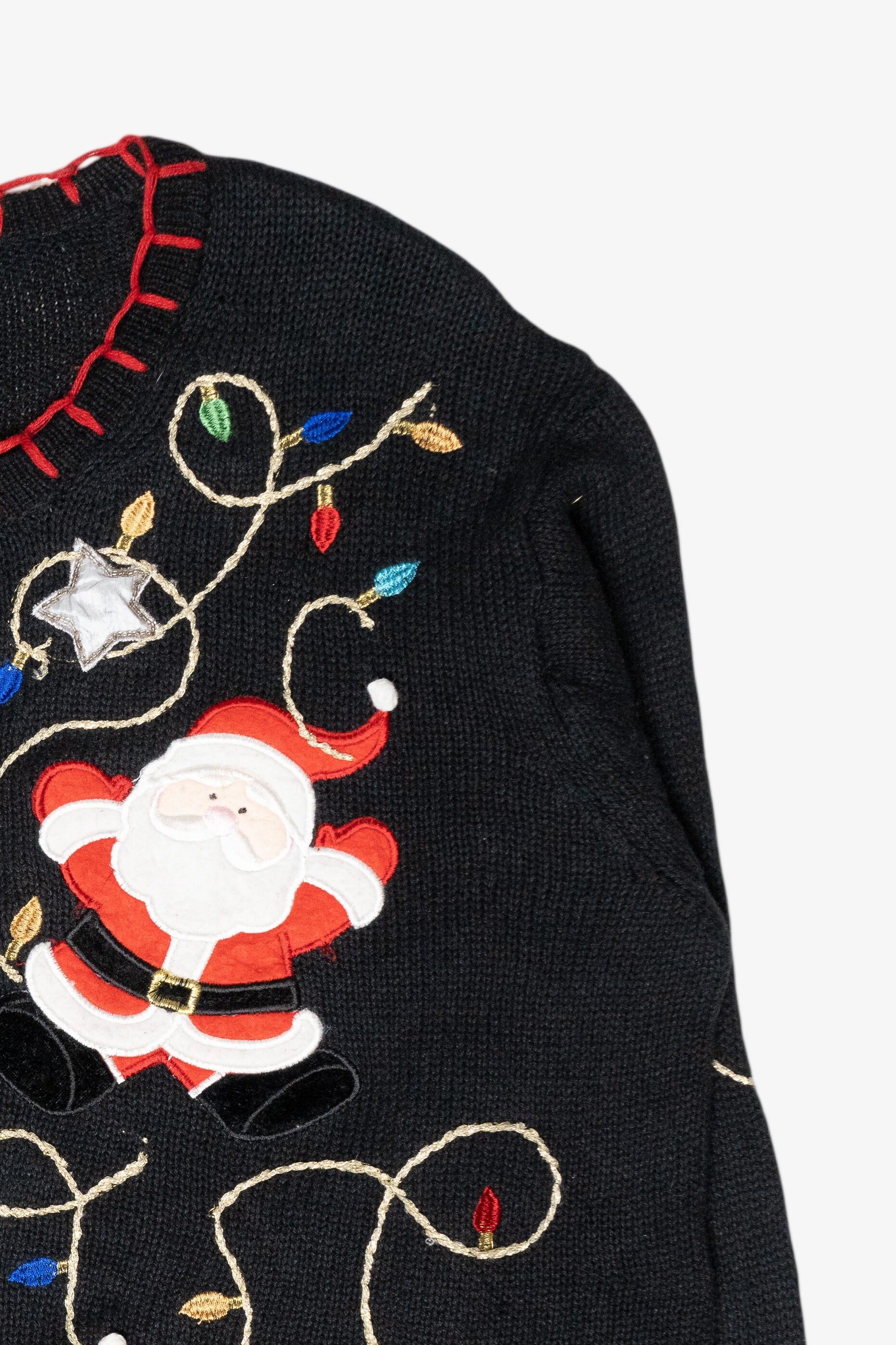 Silly Santas Vintage Ugly Christmas Sweater (2000s)