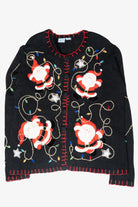 Silly Santas Vintage Ugly Christmas Sweater (2000s)