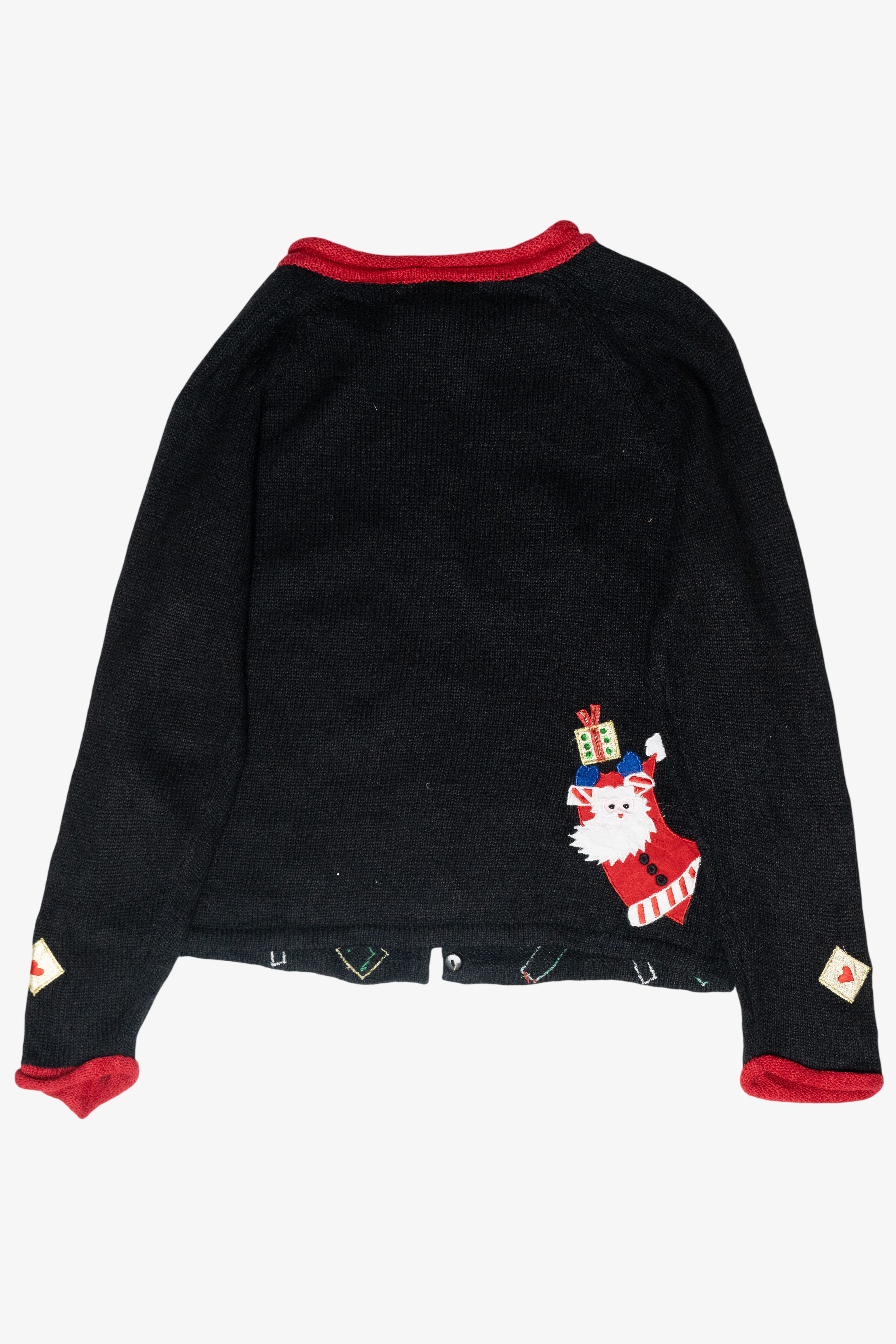 Goofy Santas Vintage Ugly Christmas Sweater (2000s)