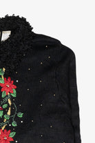 Holly Vines Vintage Ugly Christmas Sweater (1990s)