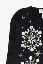 Snowflakes Vintage Ugly Christmas Cardigan (2000s)