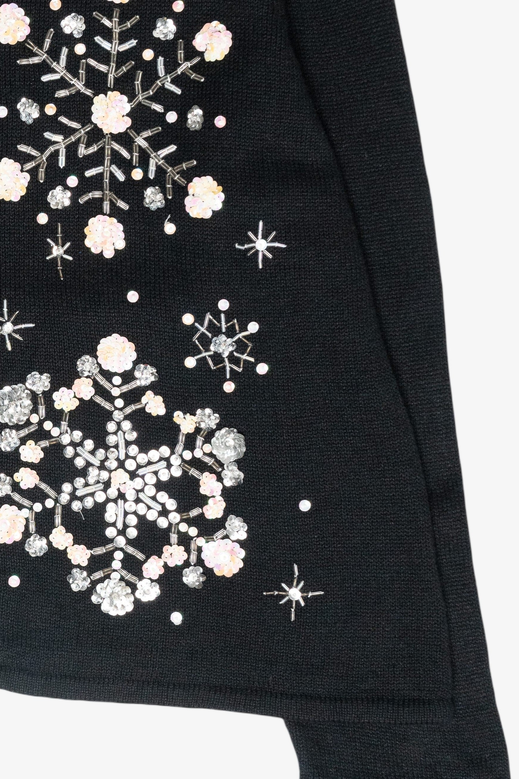 Snowflakes Vintage Ugly Christmas Cardigan (2000s)