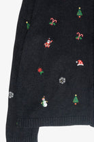 Mini Icons Vintage Ugly Christmas Zip Cardigan (1990s)