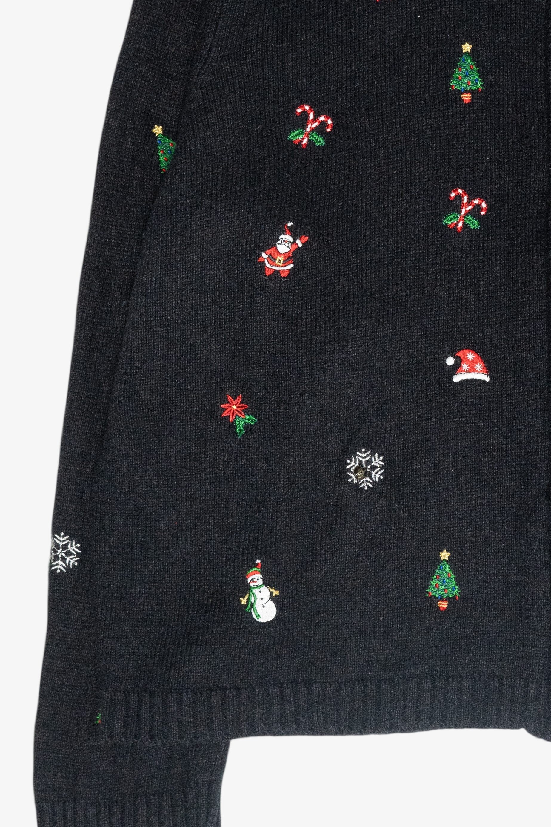 Mini Icons Vintage Ugly Christmas Zip Cardigan (1990s)