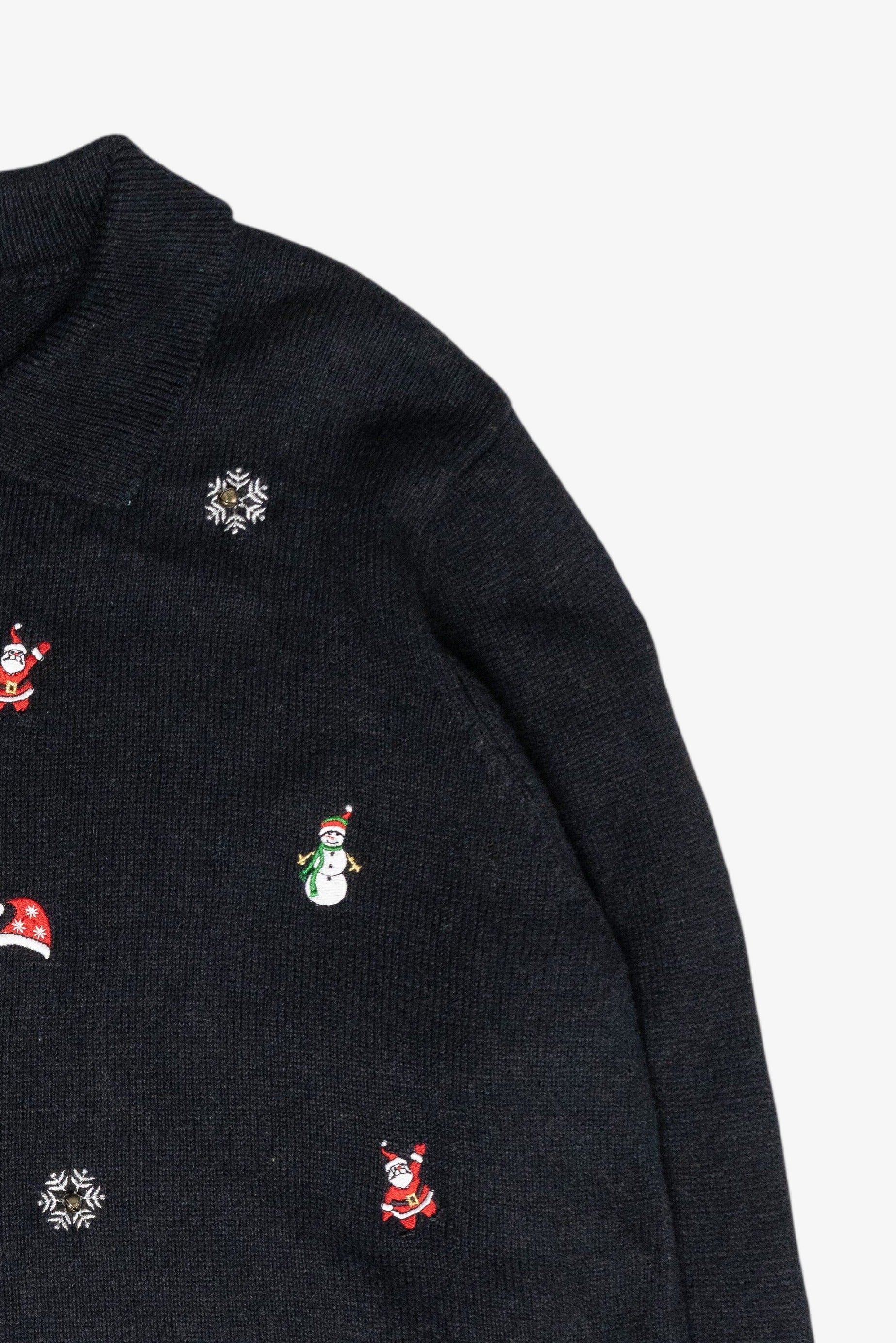Mini Icons Vintage Ugly Christmas Zip Cardigan (1990s)