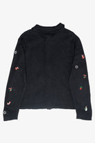 Mini Icons Vintage Ugly Christmas Zip Cardigan (1990s)