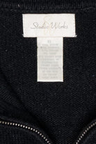 Mini Icons Vintage Ugly Christmas Zip Cardigan (1990s)