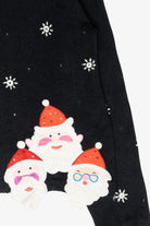 Jolly Santas Vintage Ugly Christmas Sweater (2000s)