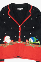 Peek-A-Boo Pocket Vintage Ugly Christmas Sweater (2000s)