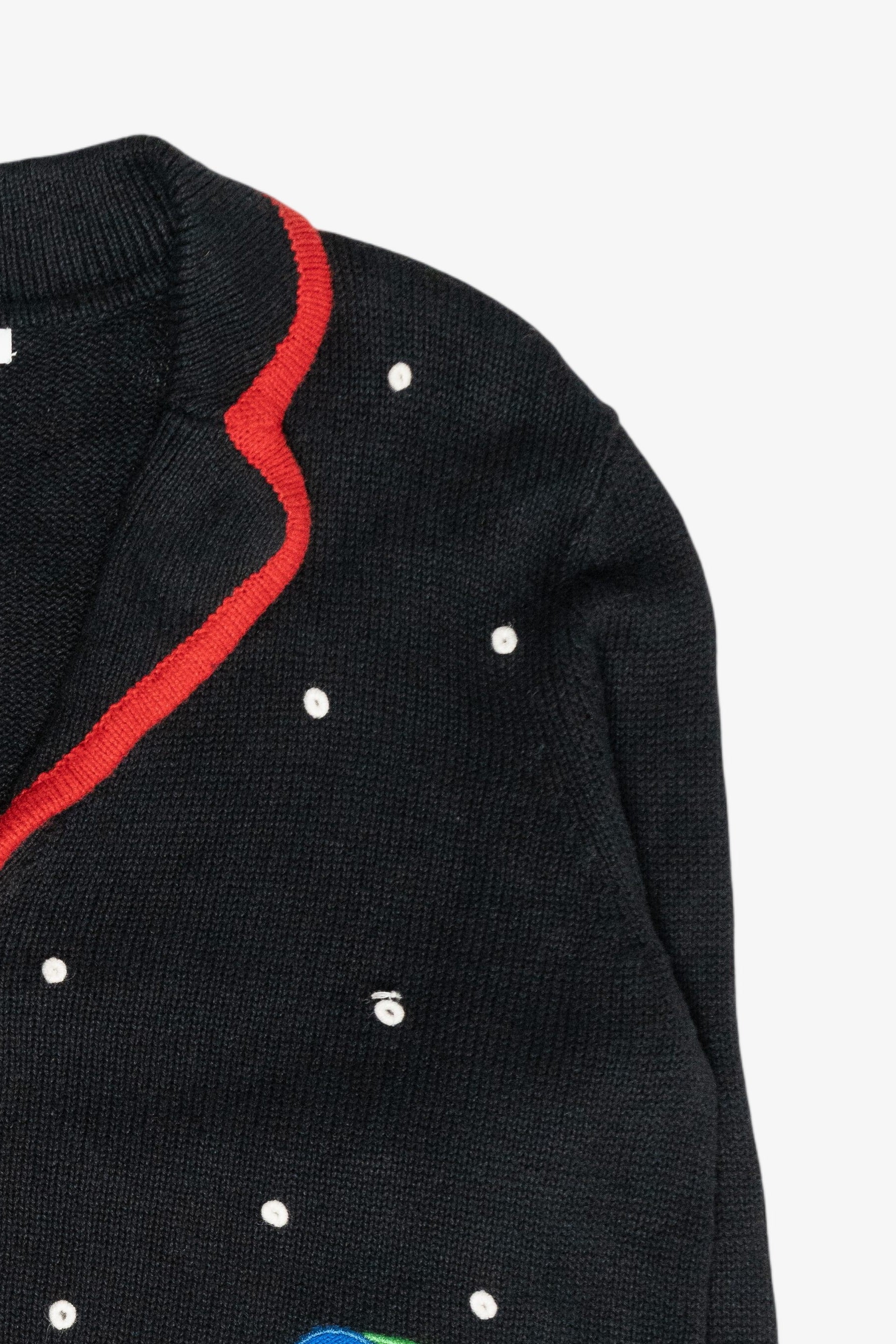 Peek-A-Boo Pocket Vintage Ugly Christmas Sweater (2000s)