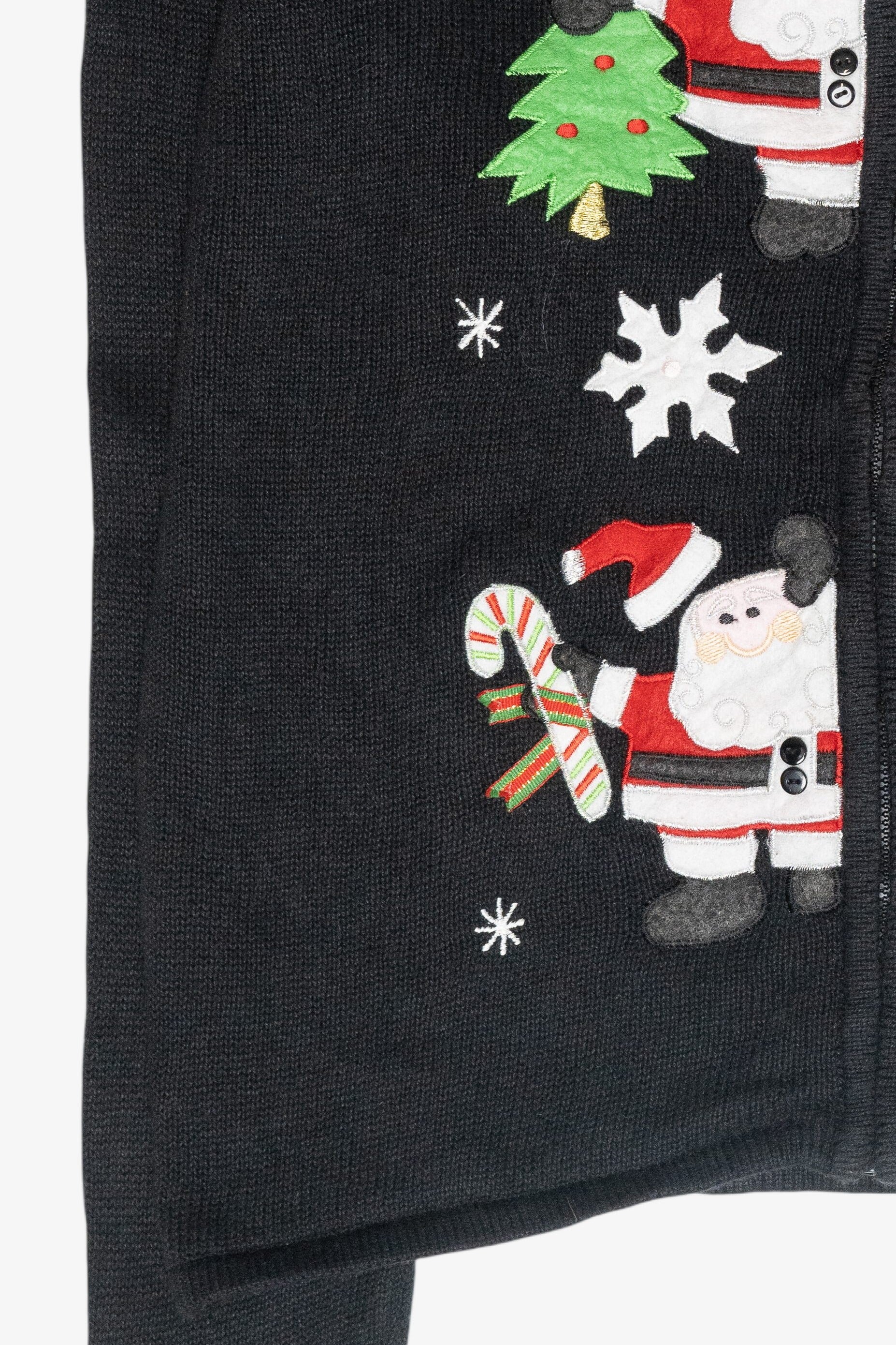 Silly Santas Vintage Ugly Christmas Sweater (2000s)