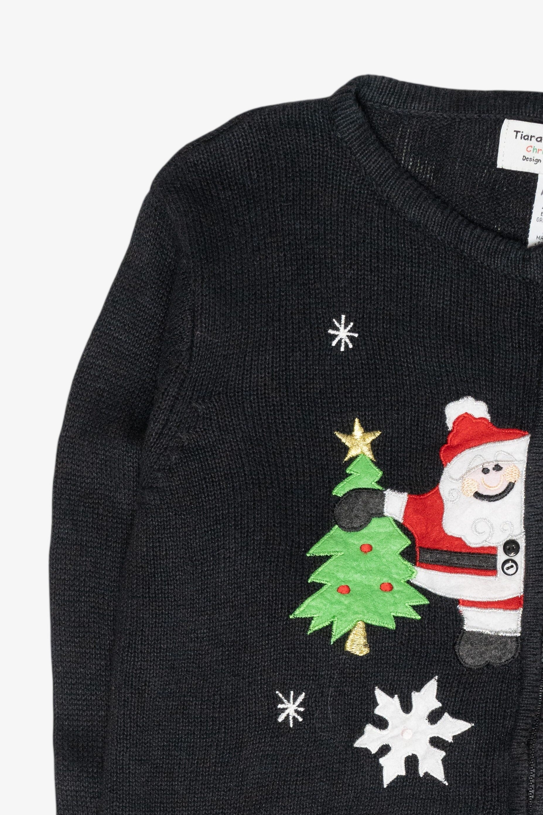 Silly Santas Vintage Ugly Christmas Sweater (2000s)