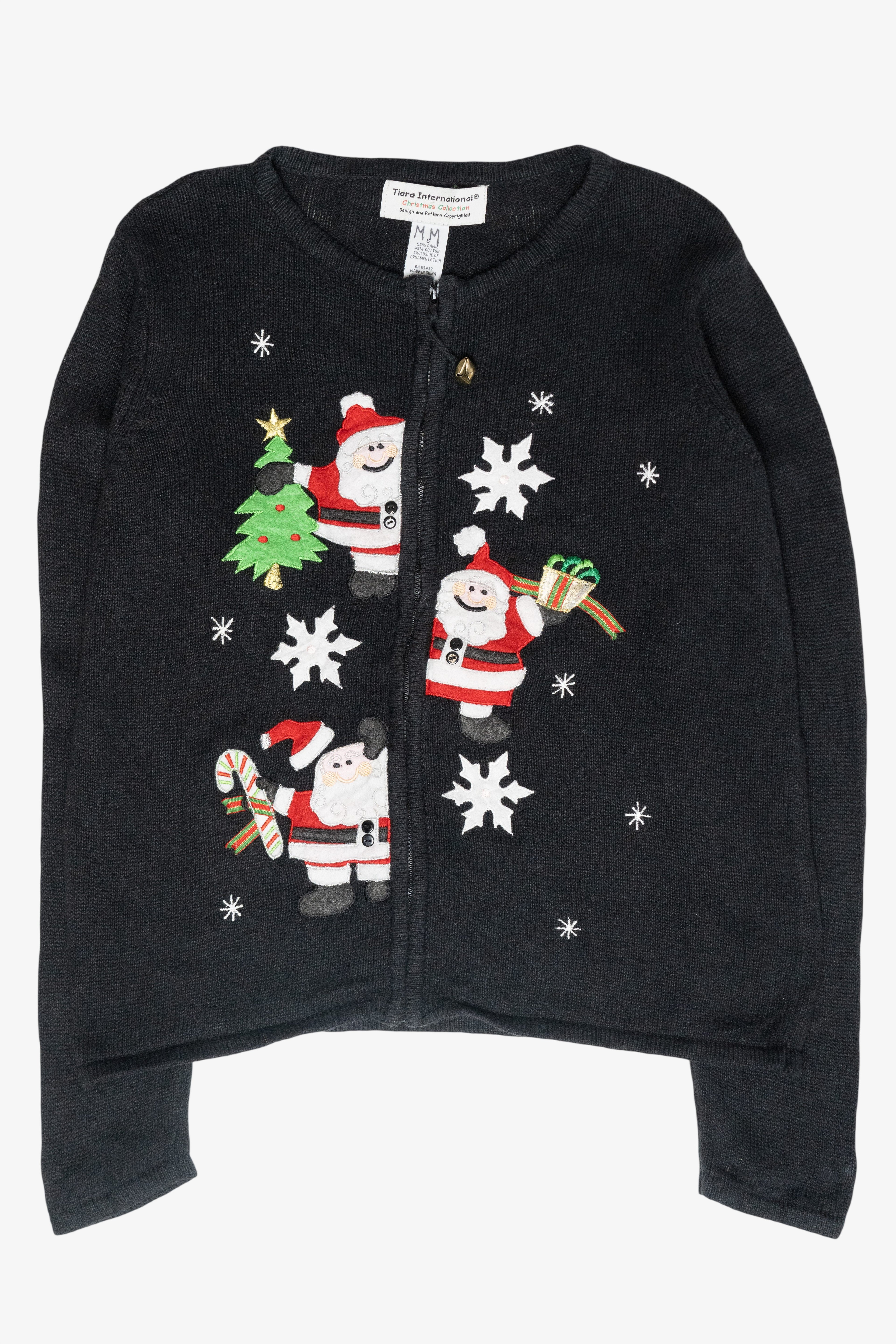 Silly Santas Vintage Ugly Christmas Sweater (2000s)