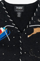 Sleigh Ride Vintage Ugly Christmas Sweater (2000s)