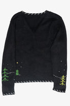 Sleigh Ride Vintage Ugly Christmas Sweater (2000s)