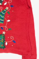 Trees Vintage Ugly Christmas Cardigan (2000s)