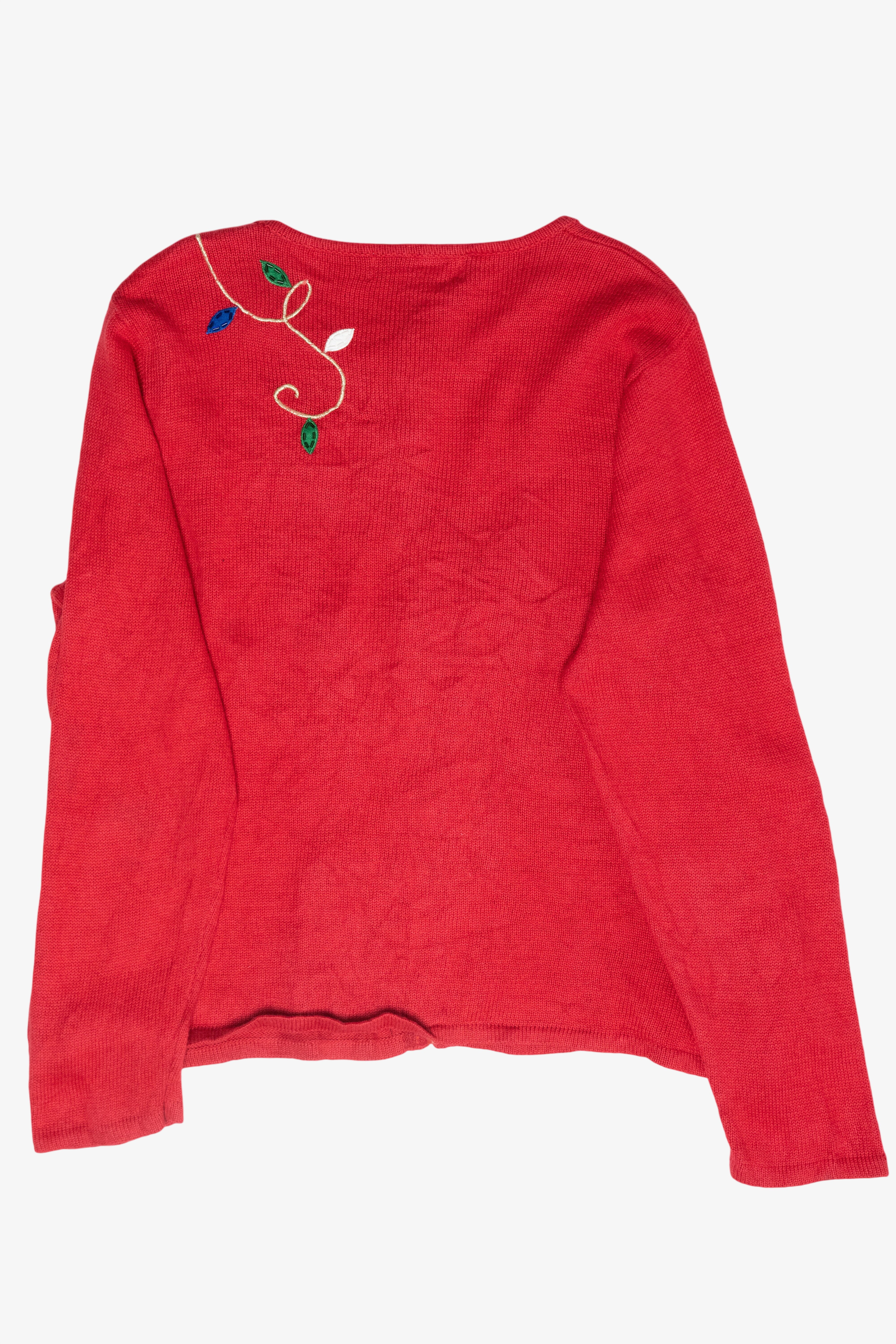Trees Vintage Ugly Christmas Cardigan (2000s)