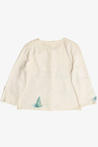Vintage Intricate Snowy Landscape Ugly Christmas Sweater (1980s)