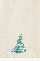 Vintage Intricate Snowy Landscape Ugly Christmas Sweater (1980s)