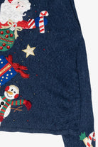 Silly Santa Vintage Ugly Christmas Cardigan (2000s)