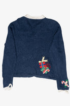 Silly Santa Vintage Ugly Christmas Cardigan (2000s)