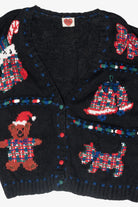 Bears Handmade Vintage Ugly Christmas Sweater (1980s)