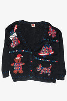Bears Handmade Vintage Ugly Christmas Sweater (1980s)