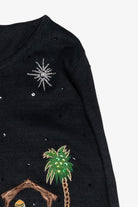 Nativity Scene Vintage Ugly Christmas Sweater (2000s)