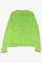 Santa Faces Vintage Ugly Christmas Sweater (2000s)