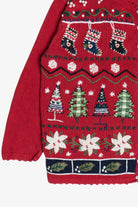 Vintage Red Tiara International Ugly Christmas Sweater (1990s)