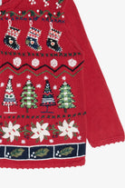 Vintage Red Tiara International Ugly Christmas Sweater (1990s)