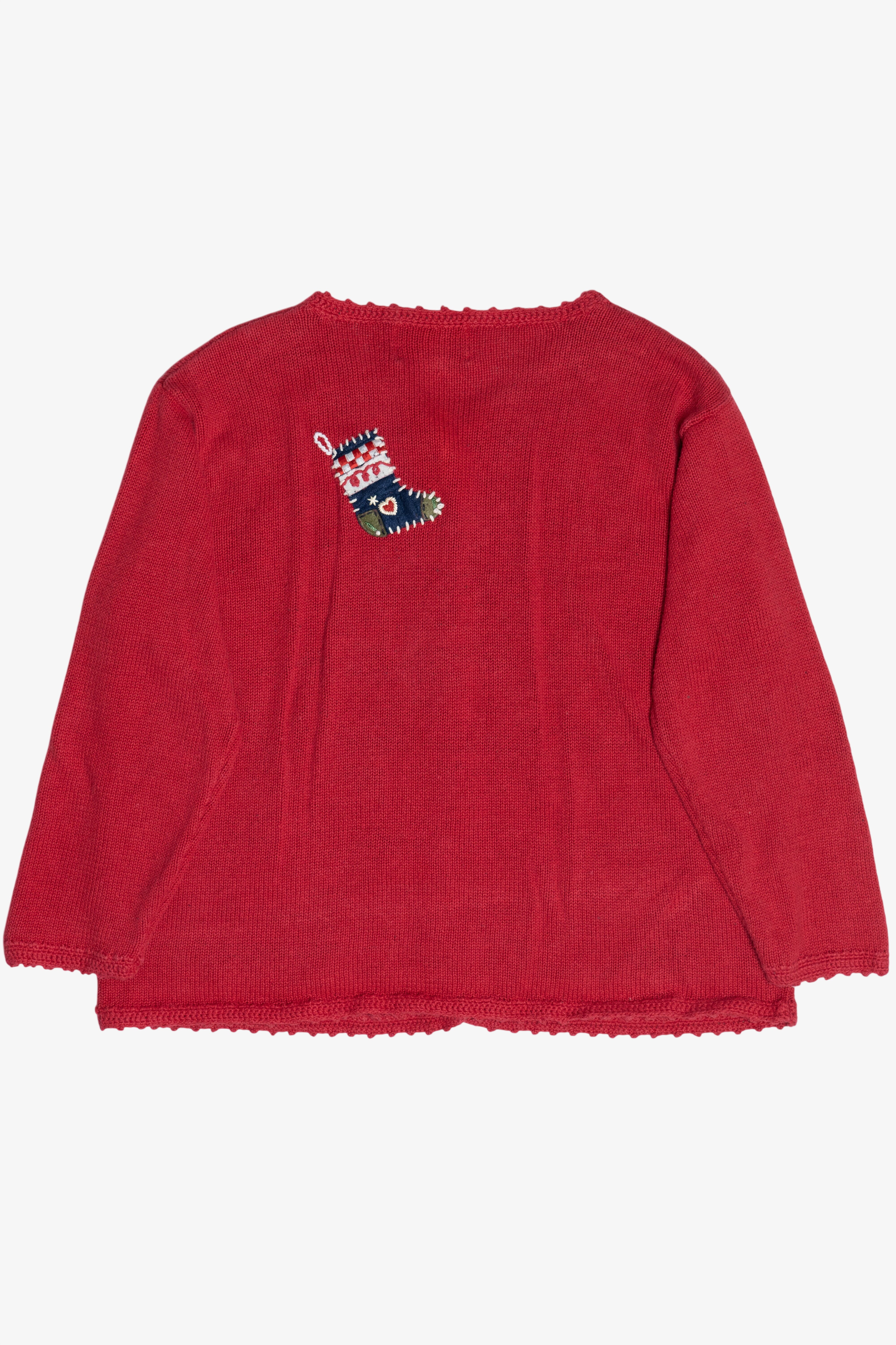 Vintage Red Tiara International Ugly Christmas Sweater (1990s)