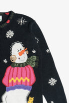 Vintage Snowmen Ugly Christmas Sweater (1990s)