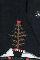 Vintage Snowmen Ugly Christmas Sweater (1990s)