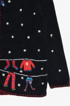 Vintage Coldwater Creek Winter Clothing Ugly Christmas Sweater (2000s)