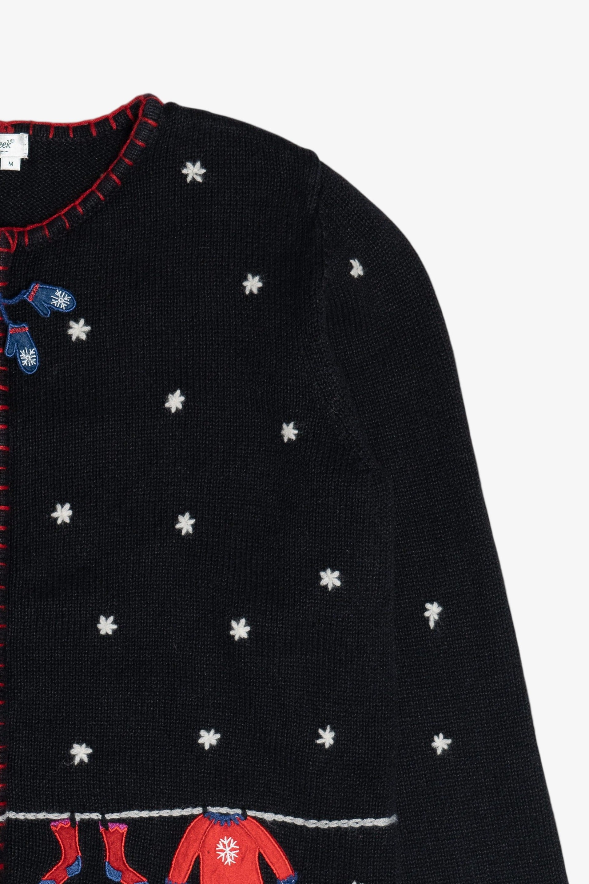 Vintage Coldwater Creek Winter Clothing Ugly Christmas Sweater (2000s)