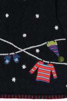 Vintage Coldwater Creek Winter Clothing Ugly Christmas Sweater (2000s)