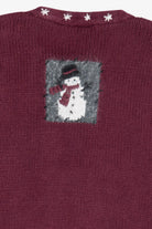 Vintage Snow Day Activities Croft & Barrow Ugly Christmas Sweater (1990s)
