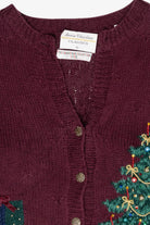 Gift Tree Vintage Ugly Christmas Sweater (1990s)