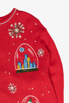 Snowglobes Vintage Ugly Christmas Sweater (2000s)