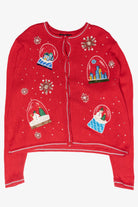 Snowglobes Vintage Ugly Christmas Sweater (2000s)