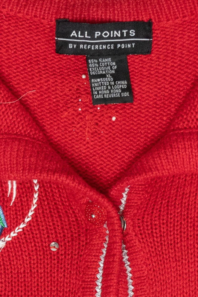 Snowglobes Vintage Ugly Christmas Sweater (2000s)