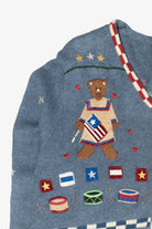 Patriotic USA Vintage Ugly Christmas Sweater (2000s)