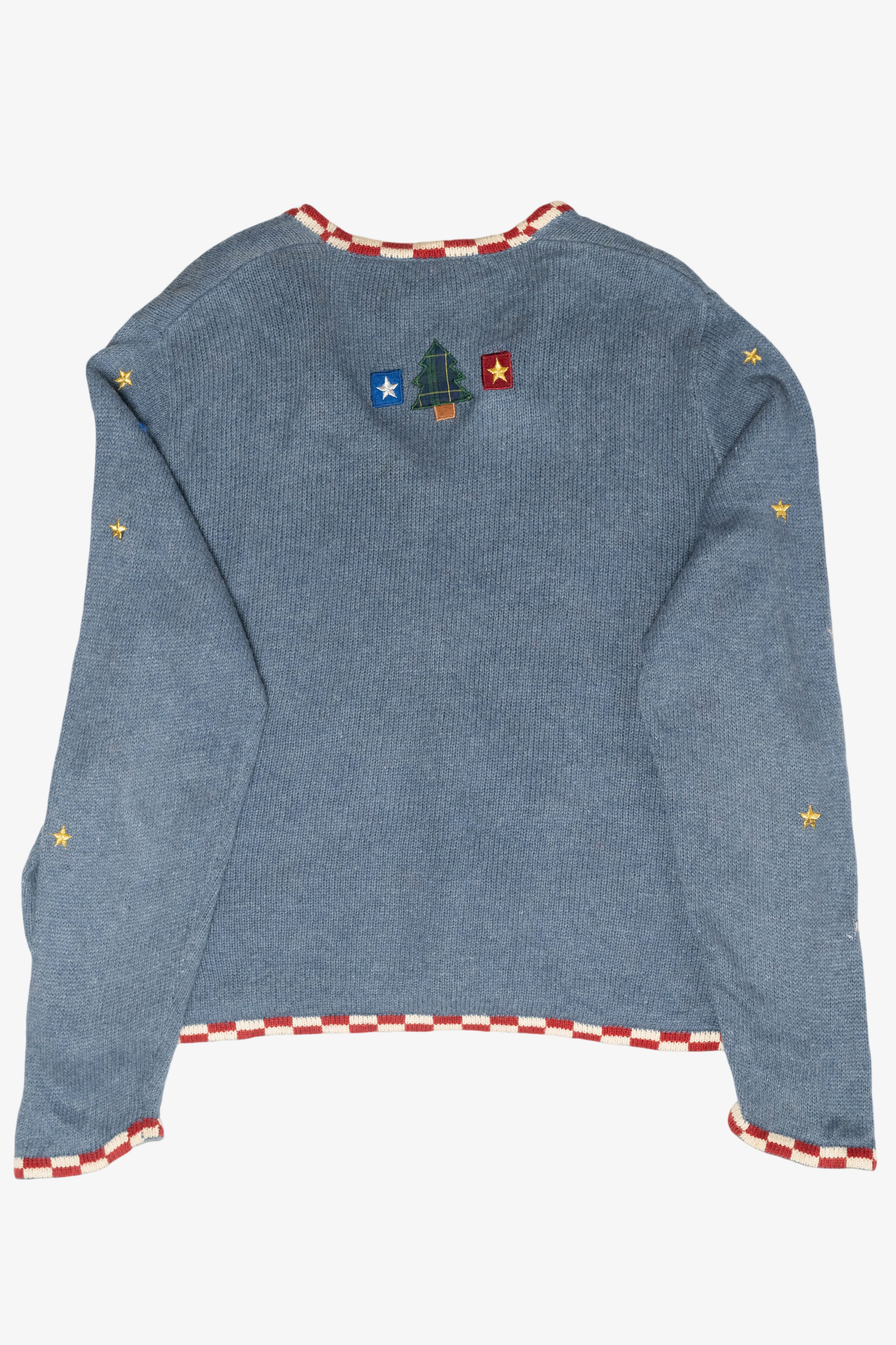 Patriotic USA Vintage Ugly Christmas Sweater (2000s)
